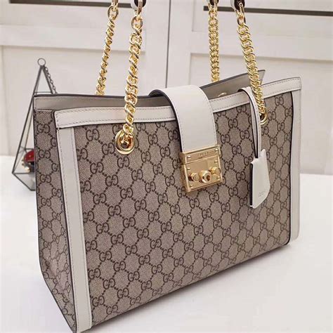 gucci white padlock bag|gucci padlock shoulder bag medium.